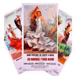 Flamenco customizable poster