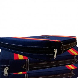 Cousin bleu "Deux drapeaux de L´Espagne"