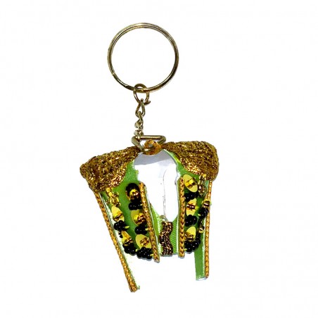 Bullfighting jacket keychain