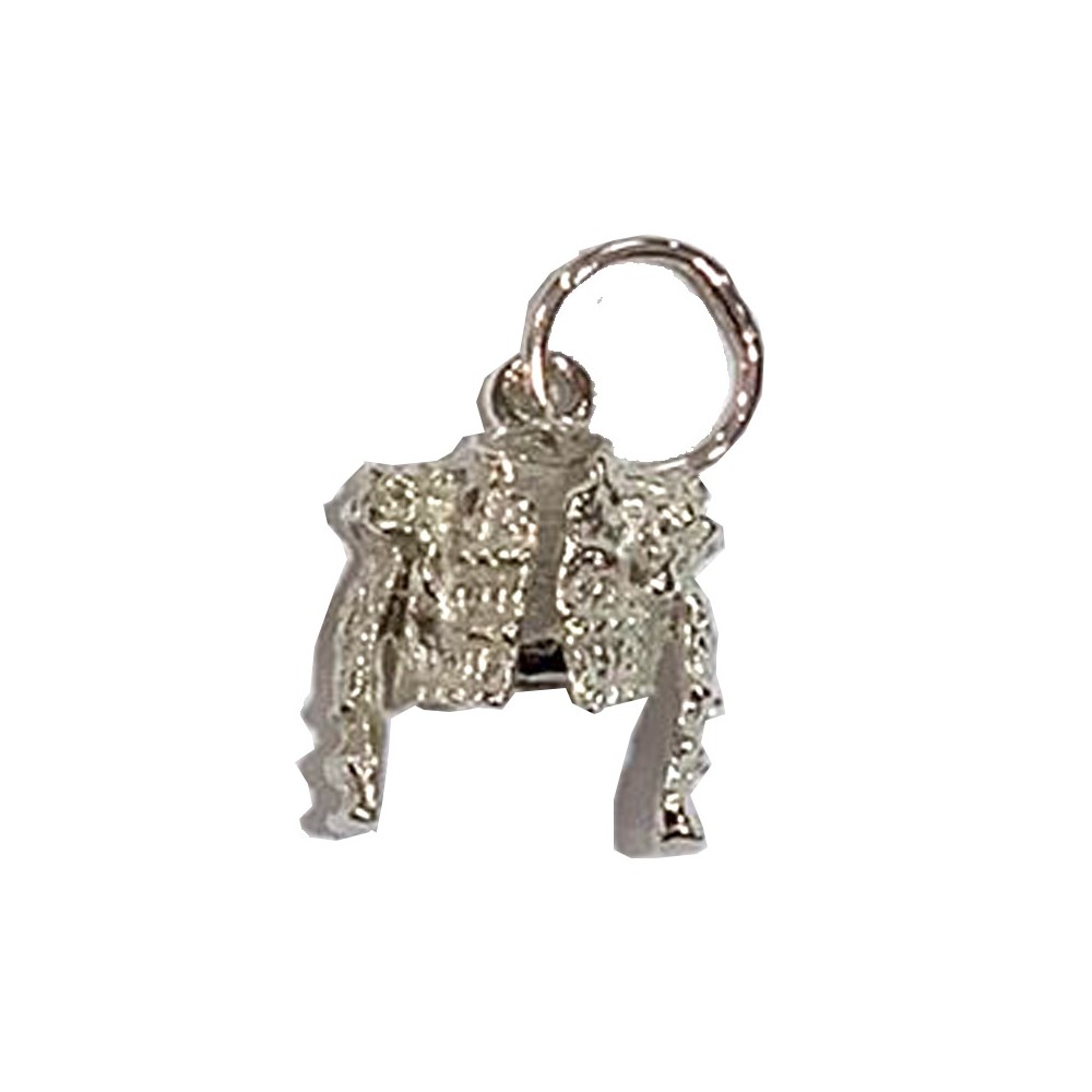 Colgante taurino de plata "chaquetilla"