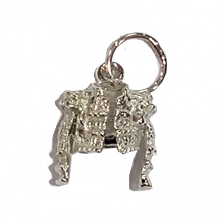 Colgante taurino de plata "chaquetilla"