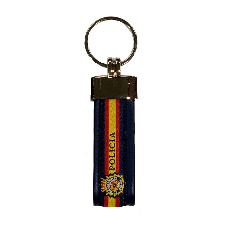 Llavero cinturón de "Policía Nacional"