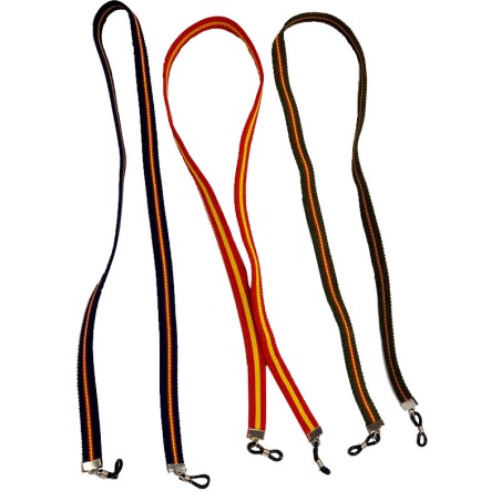 Accrochez les lunettes élastique "Drapeau de l'Espagne"