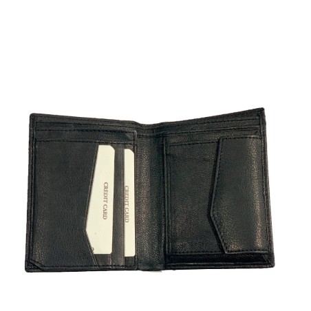 Men's leather wallet "Flag of Spain"