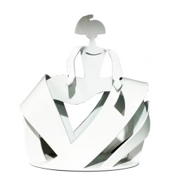 Mini figure of "Las Meninas de Velázquez" in metal