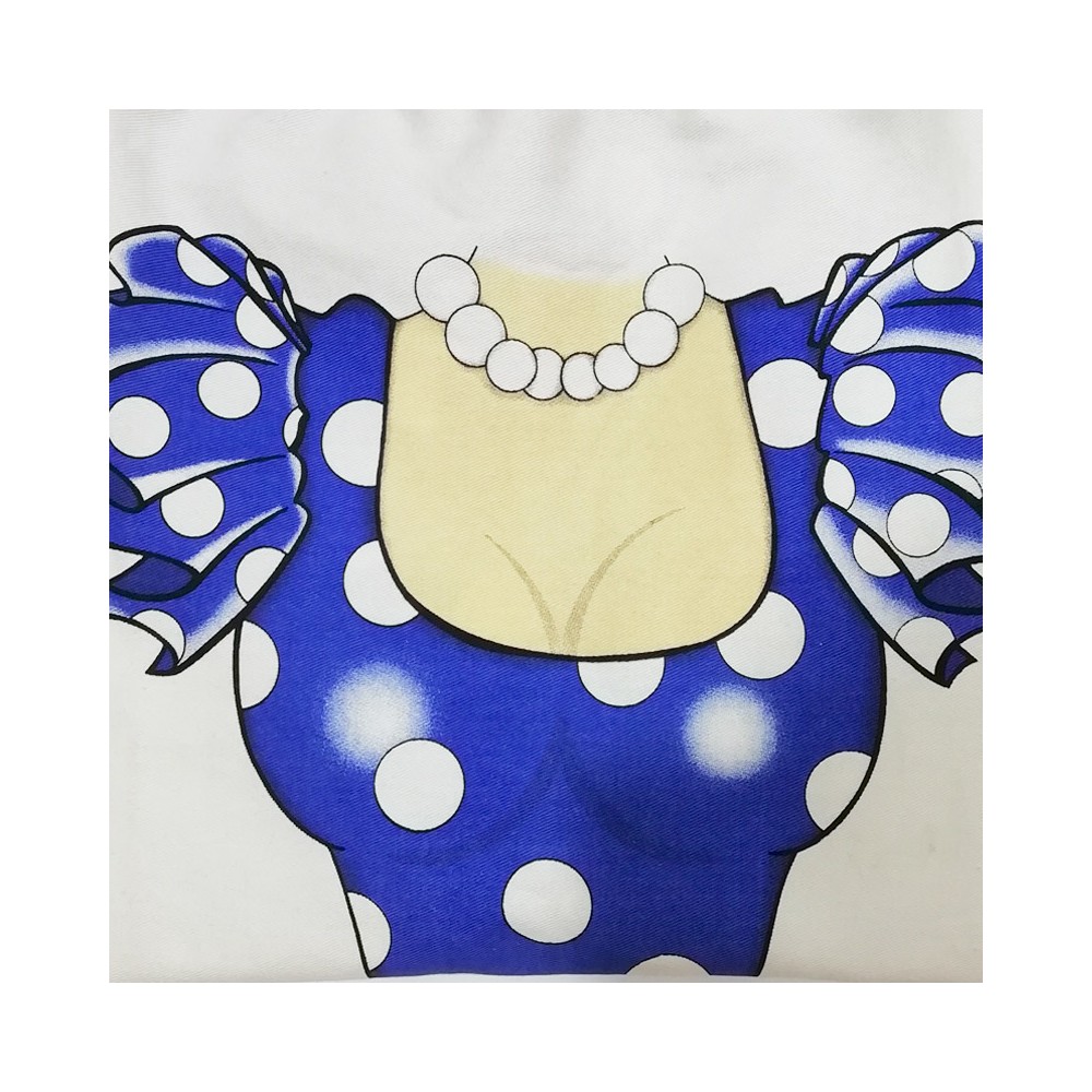 Delantal de cocina "Vestido de flamenca" para adulto