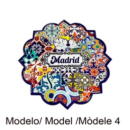 Salvamantel Azulejo Souvenirs de Madrid