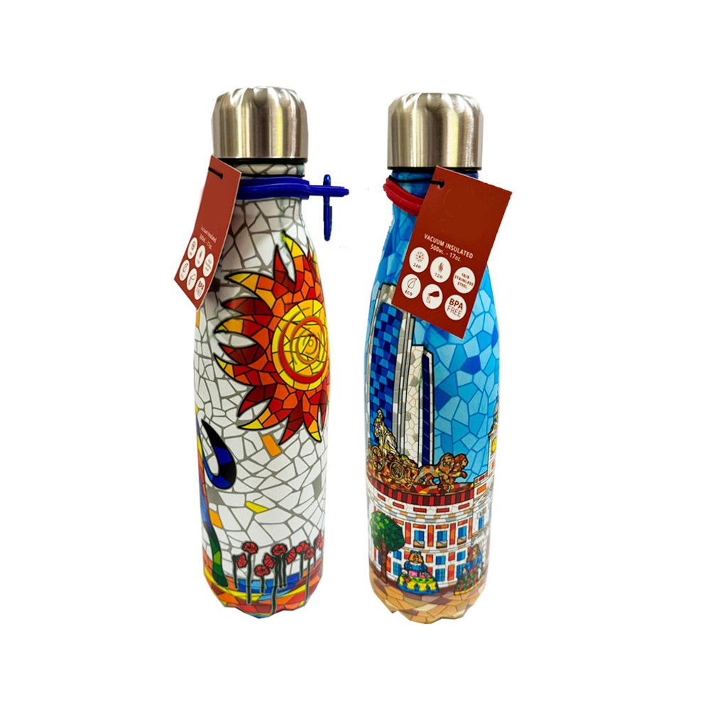 Botella térmica "Recuerdo de Madrid"