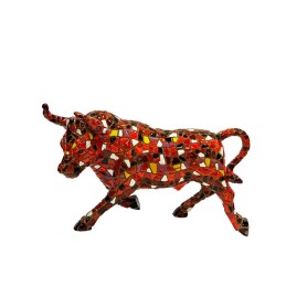 Orange Mosaic Bull