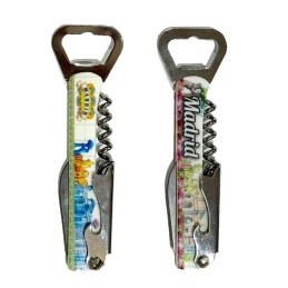 Razor bottle opener...