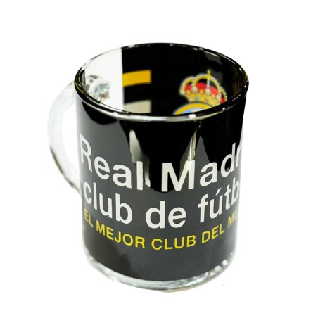 Taza tipo Mug Real Madrid negro