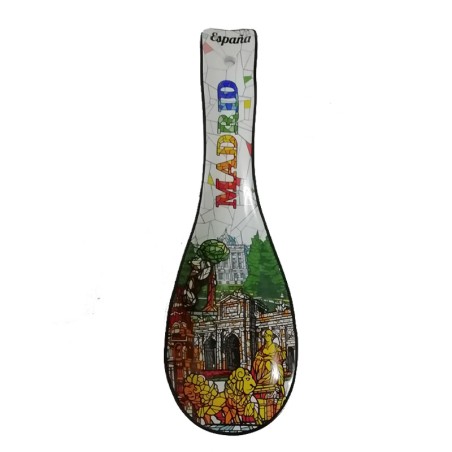 Repose-cuillère "Souvenirs de Madrid et d'Espagne"