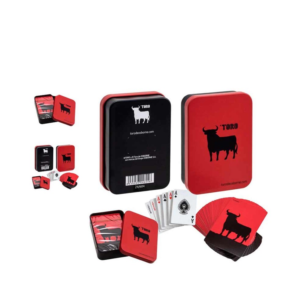 Baraja de cartas Poker Toro Osborne