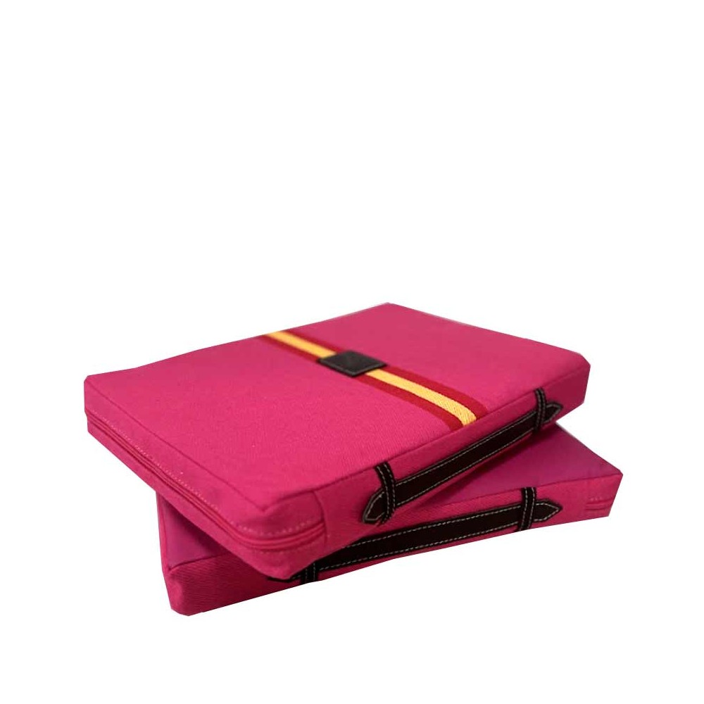 Fuchsia bullfighting pad "Flag of Spain"