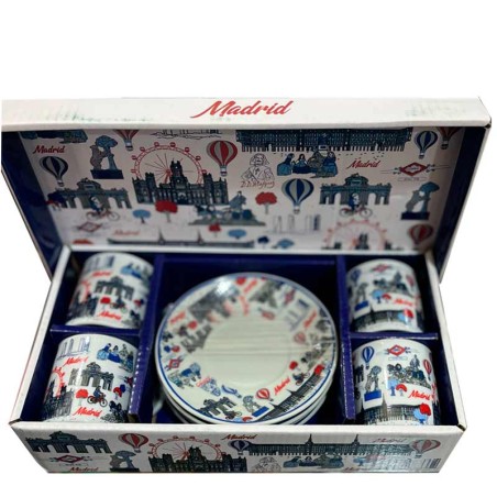 "Souvenirs of Madrid" coffee set