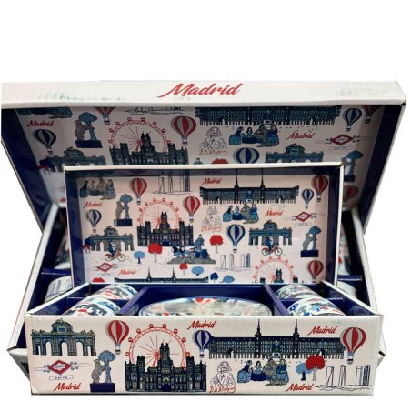 Juego de cafe "Souvenirs de Madrid"