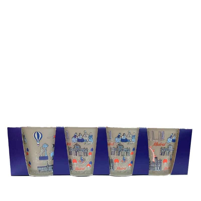 Set de chupitos "Souvenirs de Madrid"