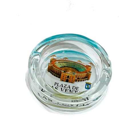 Glass ashtray "Plaza de Las Ventas"