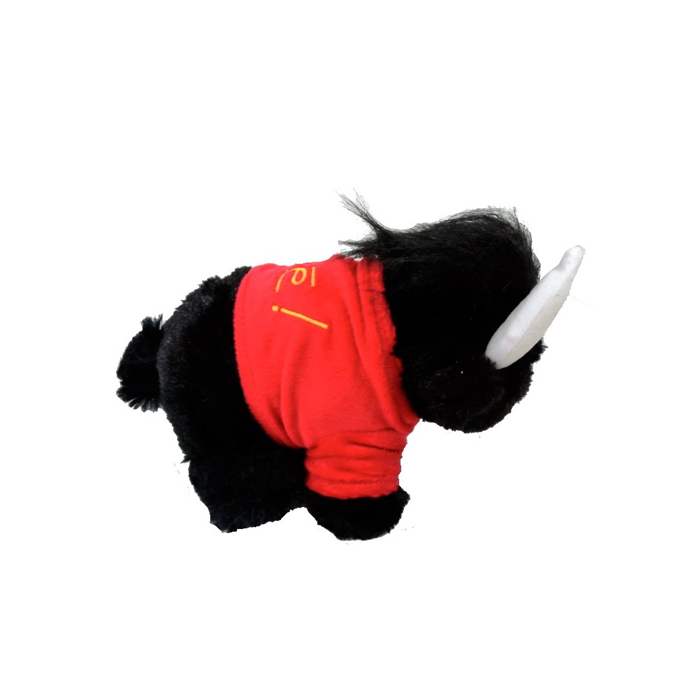 Taureau musical en peluche