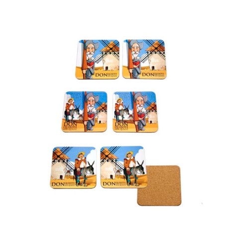 "Don Quixote of La Mancha" coasters