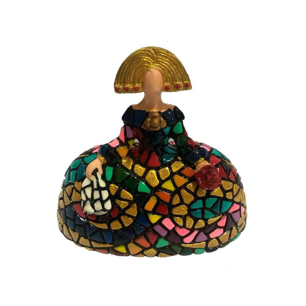 Menina mosaico moderna-mini