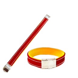 Pulsera de tela "Muleta y...
