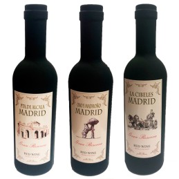 Coffret à vin, bouteille « Madrid »