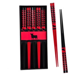 Palillos chinos "Toro fondo rojo"