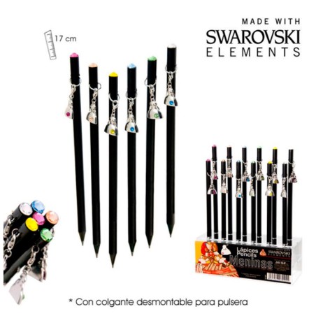 Crayon avec pendentif  "Ménines de Velázquez "