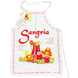 Delantal de gastronomía de España,receta Sangria