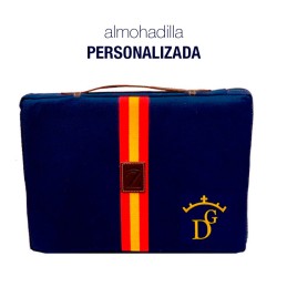 Almohadilla personalizada "Hierro ganadero iniciales"