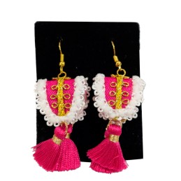 Pendientes taurinos "Hombreras chaquetilla de luces"