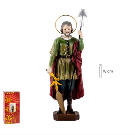 Replica of the figure of San Isidro Labrador (Madrid) 15 cm