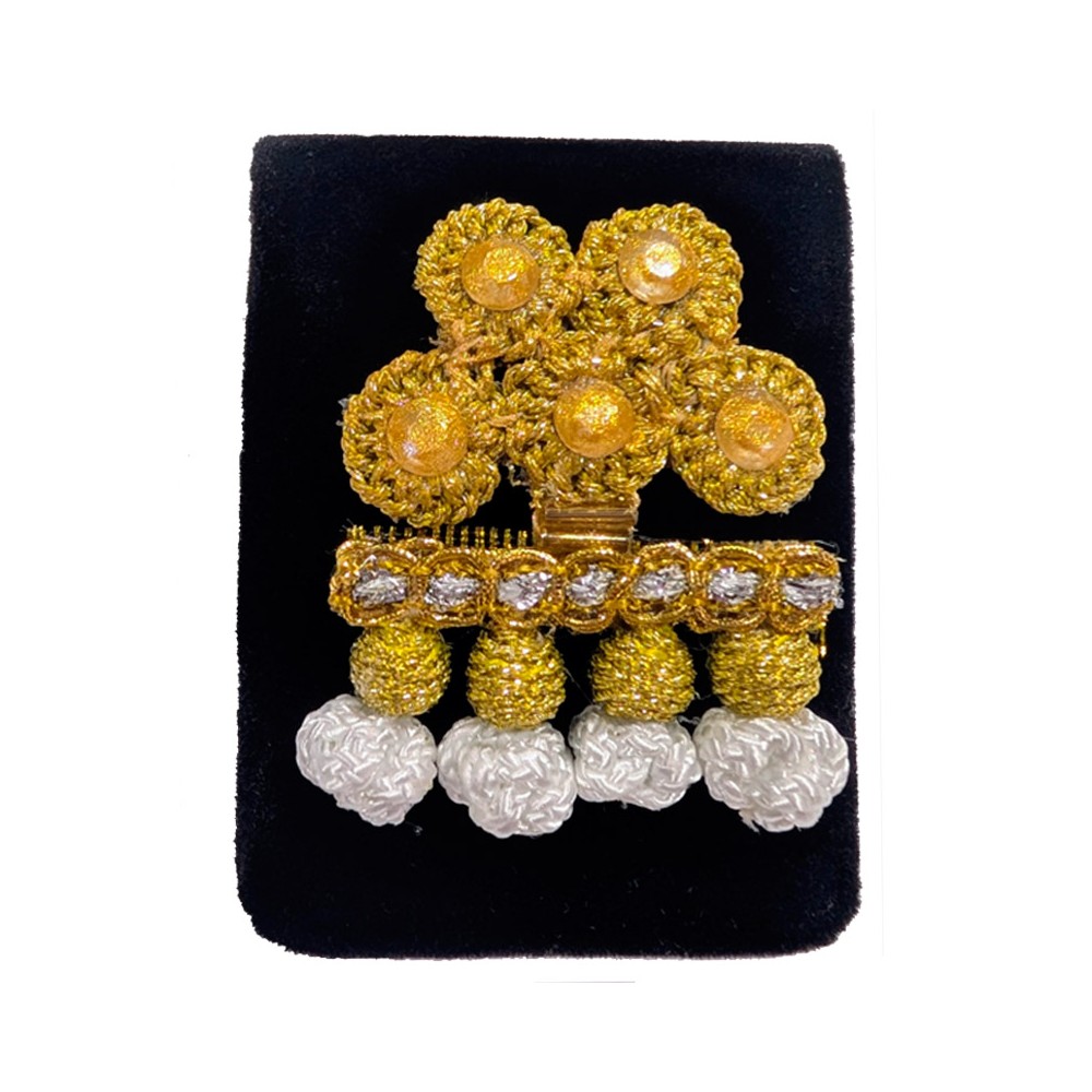 Broche "Alamares de traje de luces"