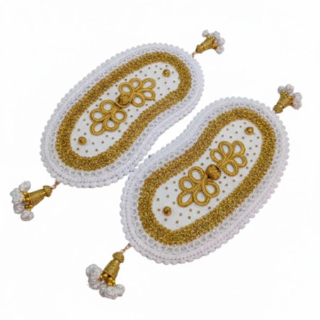 "Épaulières de costume de torero" blanche