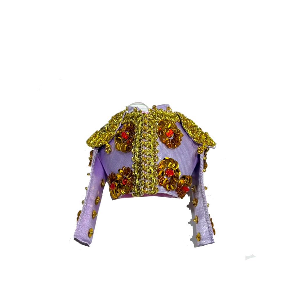 Veste de costume à lumières suspendues   violet