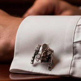 Bullfighter Jacket rhodium Cufflinks