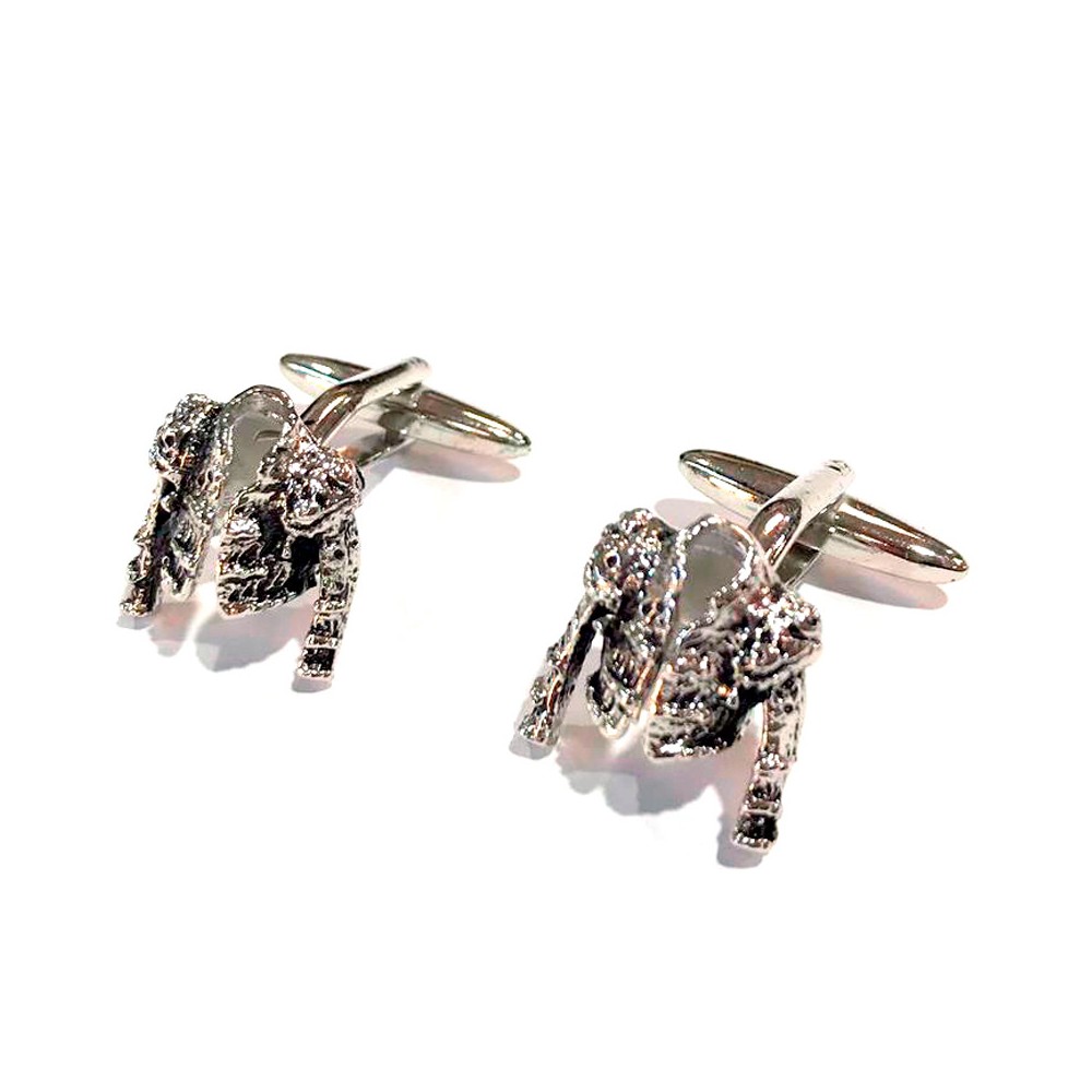 Bullfighter Jacket rhodium Cufflinks
