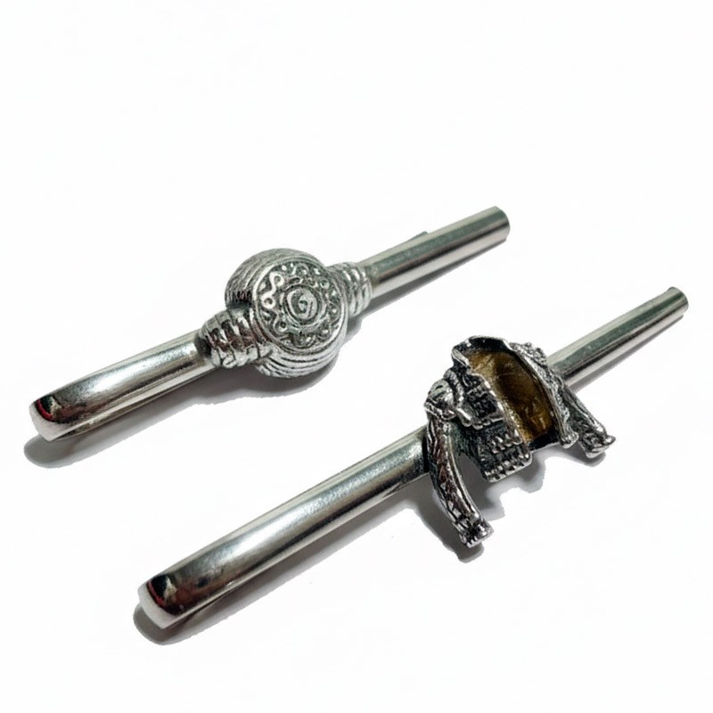 Pince à cravate en argent « Chaquetilla ou Montera »