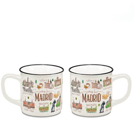 Mug « Aquarelle de Madrid »