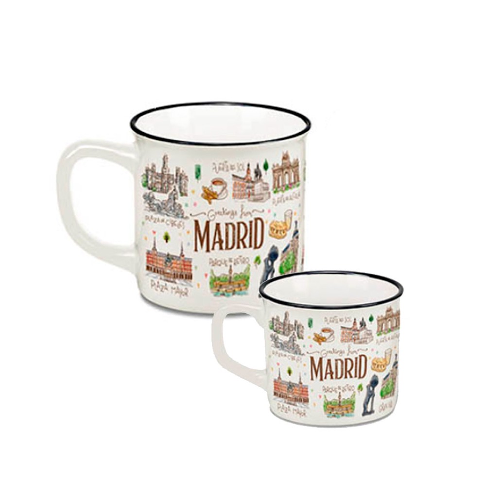 Mug « Aquarelle de Madrid »