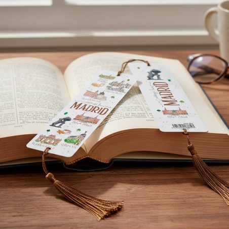 Bookmark for the book "Madrid Watercolor"