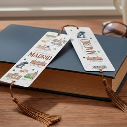 Marque-page pour le livre « Aquarelle de Madrid »