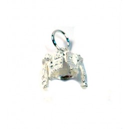 Pendentif taurin "chaquetilla" en argent
