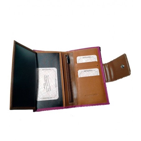 Women leather wallet, Capote and herds Irons